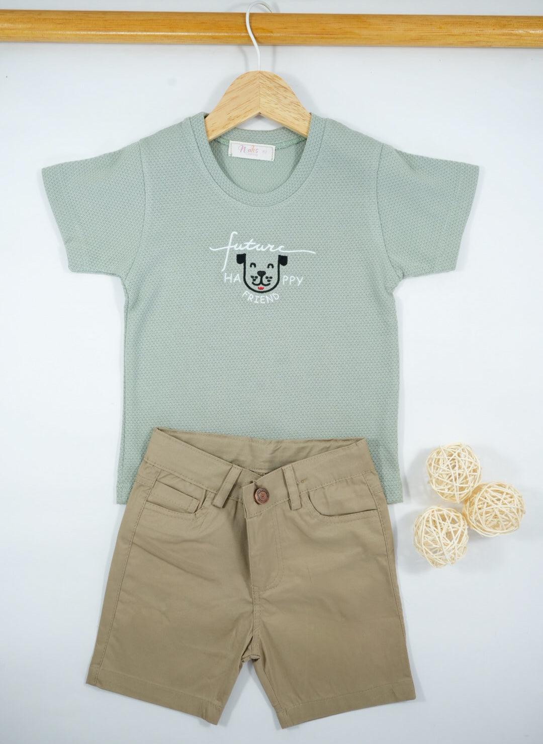 CONJUNTO HAPPY PUP 🐶☀️