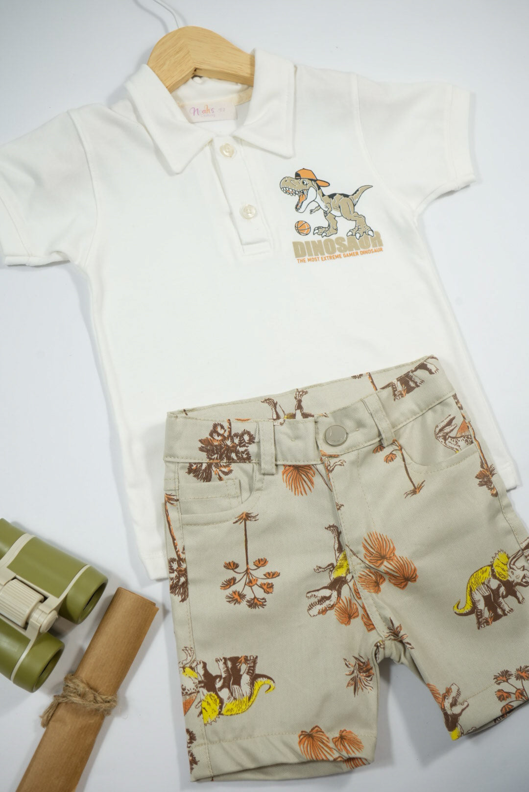 CONJUNTO DINO JUNGLE 🦖🌿