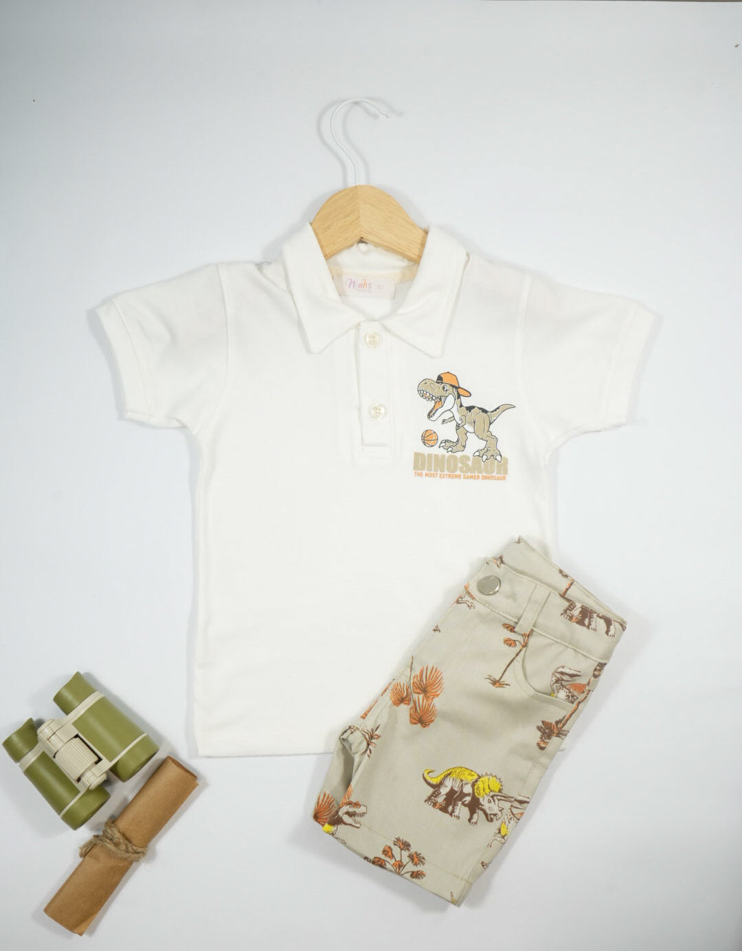 CONJUNTO DINO JUNGLE 🦖🌿