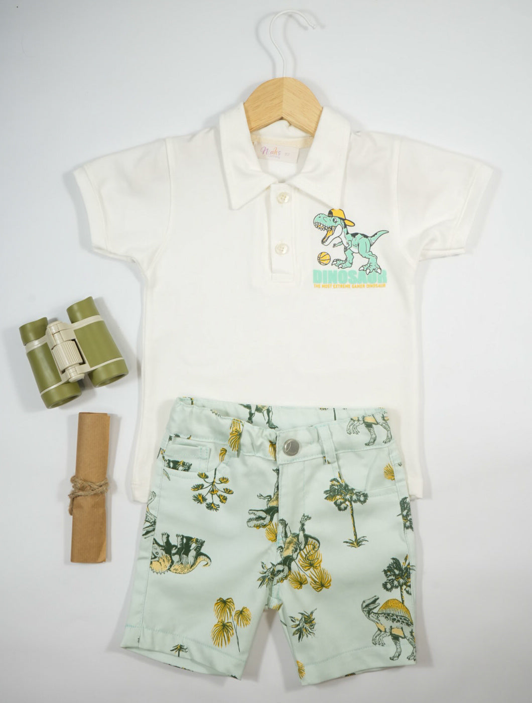 CONJUNTO DINO JUNGLE 🦖🌿