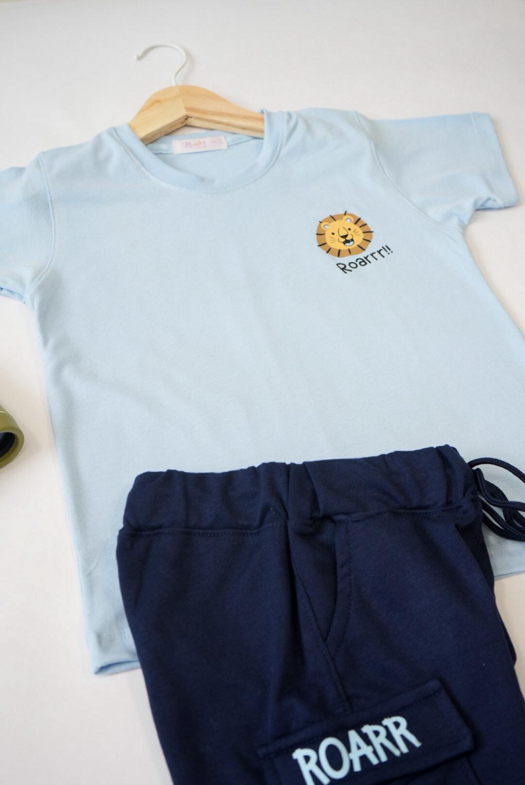 CONJUNTO SOFT ROAR 🦁🌤️