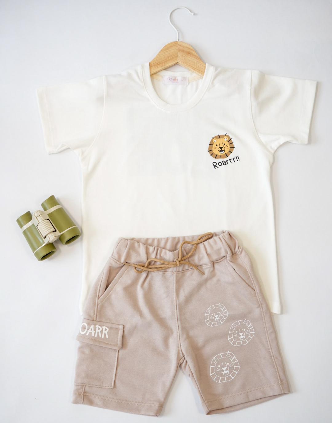 CONJUNTO SOFT ROAR 🦁🌤️