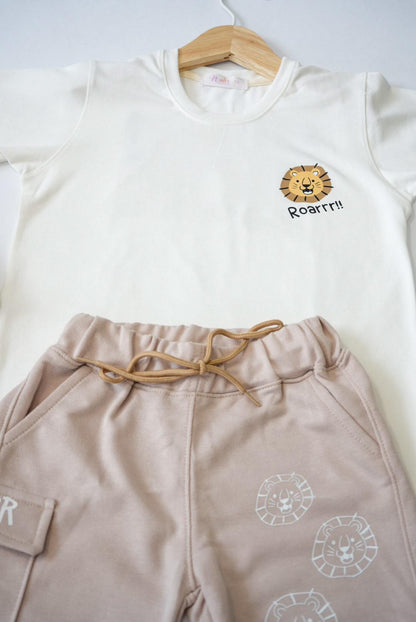 CONJUNTO SOFT ROAR 🦁🌤️