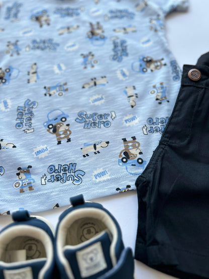 CONJUNTO DOG HERO 🐾